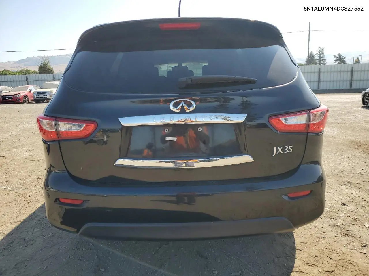 2013 Infiniti Jx35 VIN: 5N1AL0MN4DC327552 Lot: 62588995
