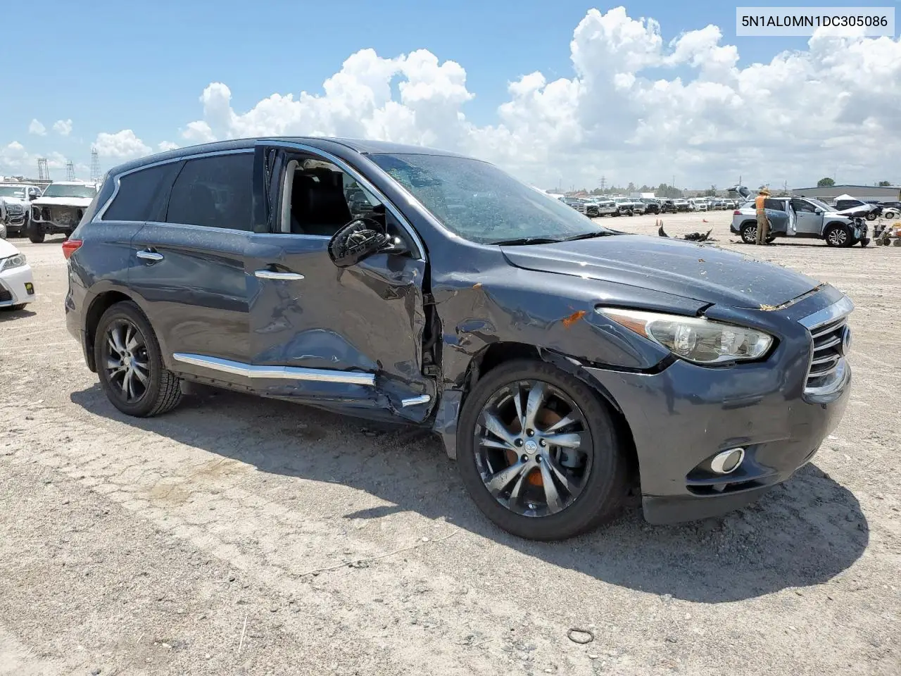2013 Infiniti Jx35 VIN: 5N1AL0MN1DC305086 Lot: 62658895