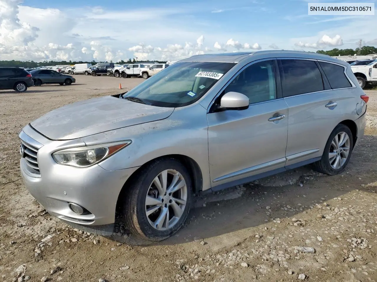 2013 Infiniti Jx35 VIN: 5N1AL0MM5DC310671 Lot: 62703385