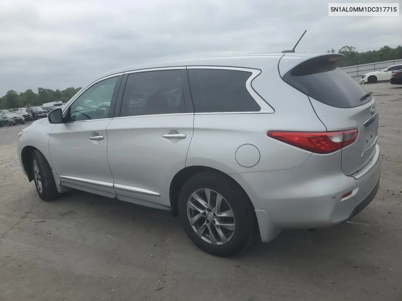 2013 Infiniti Jx35 VIN: 5N1AL0MM1DC317715 Lot: 62777875