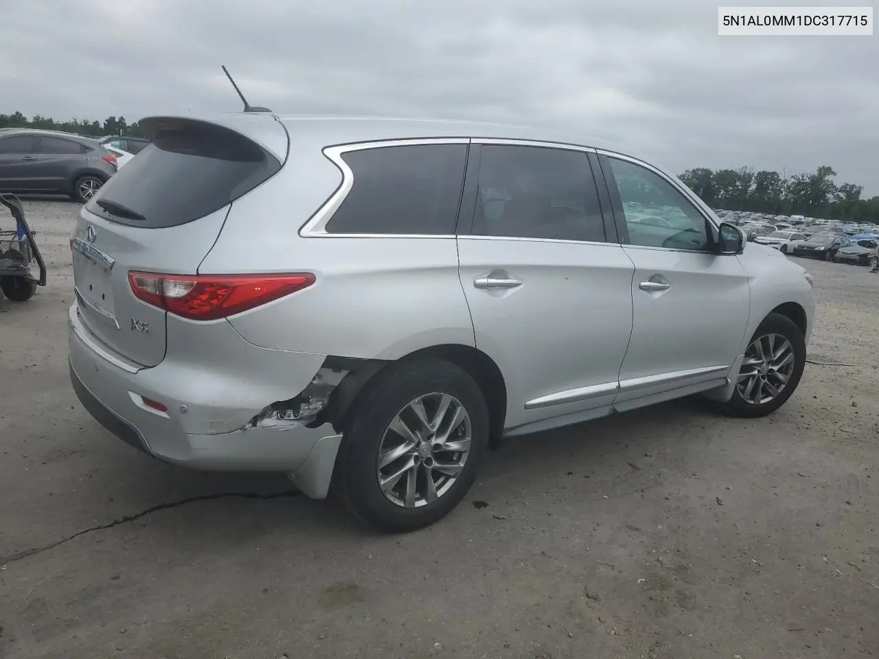 2013 Infiniti Jx35 VIN: 5N1AL0MM1DC317715 Lot: 62777875