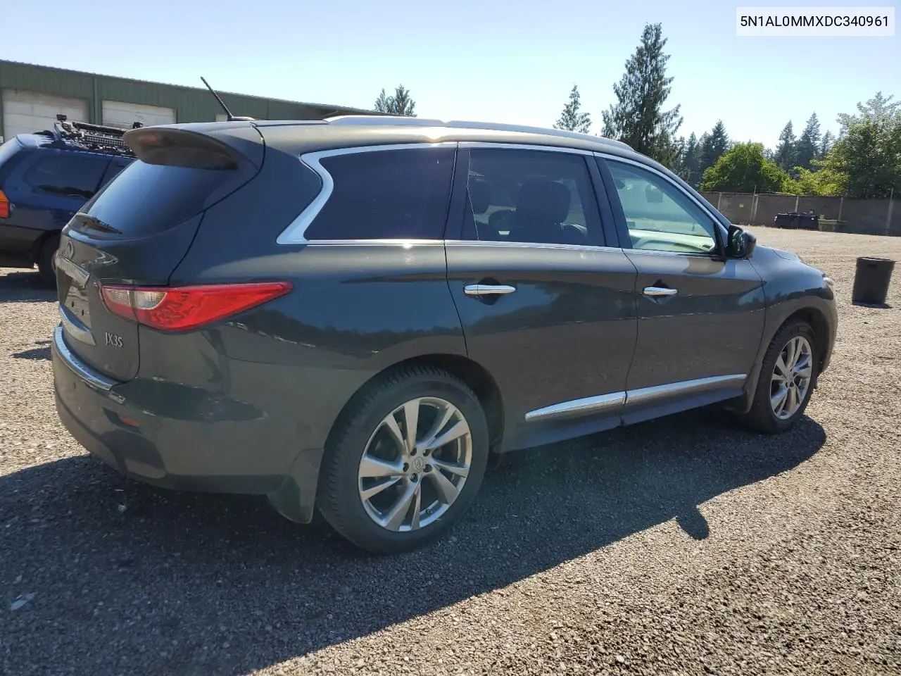 2013 Infiniti Jx35 VIN: 5N1AL0MMXDC340961 Lot: 62893835