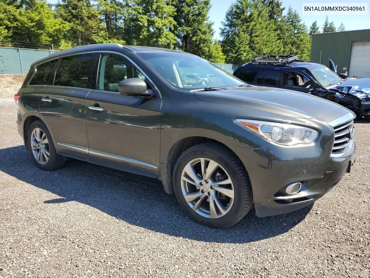 2013 Infiniti Jx35 VIN: 5N1AL0MMXDC340961 Lot: 62893835