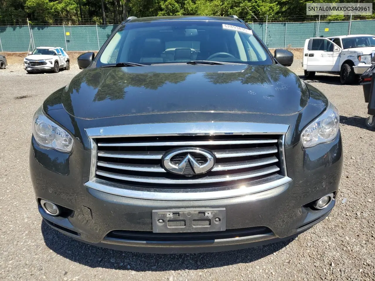 2013 Infiniti Jx35 VIN: 5N1AL0MMXDC340961 Lot: 62893835