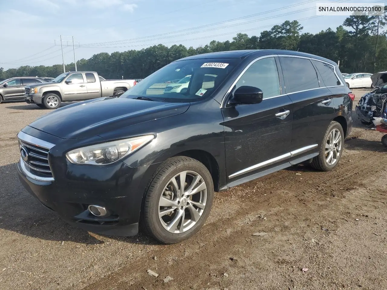 2013 Infiniti Jx35 VIN: 5N1AL0MN0DC320100 Lot: 63024335