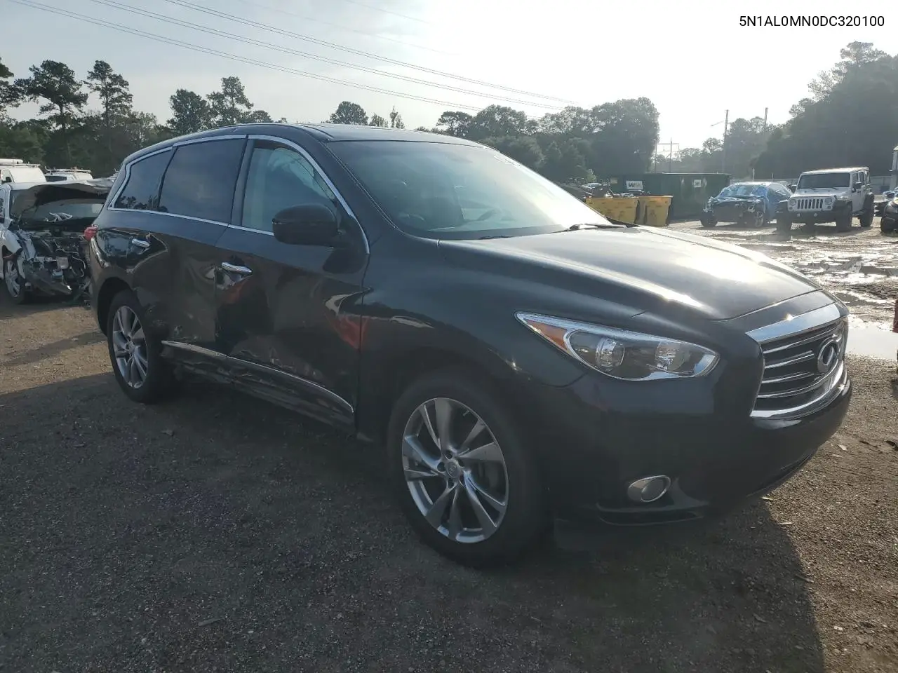 2013 Infiniti Jx35 VIN: 5N1AL0MN0DC320100 Lot: 63024335