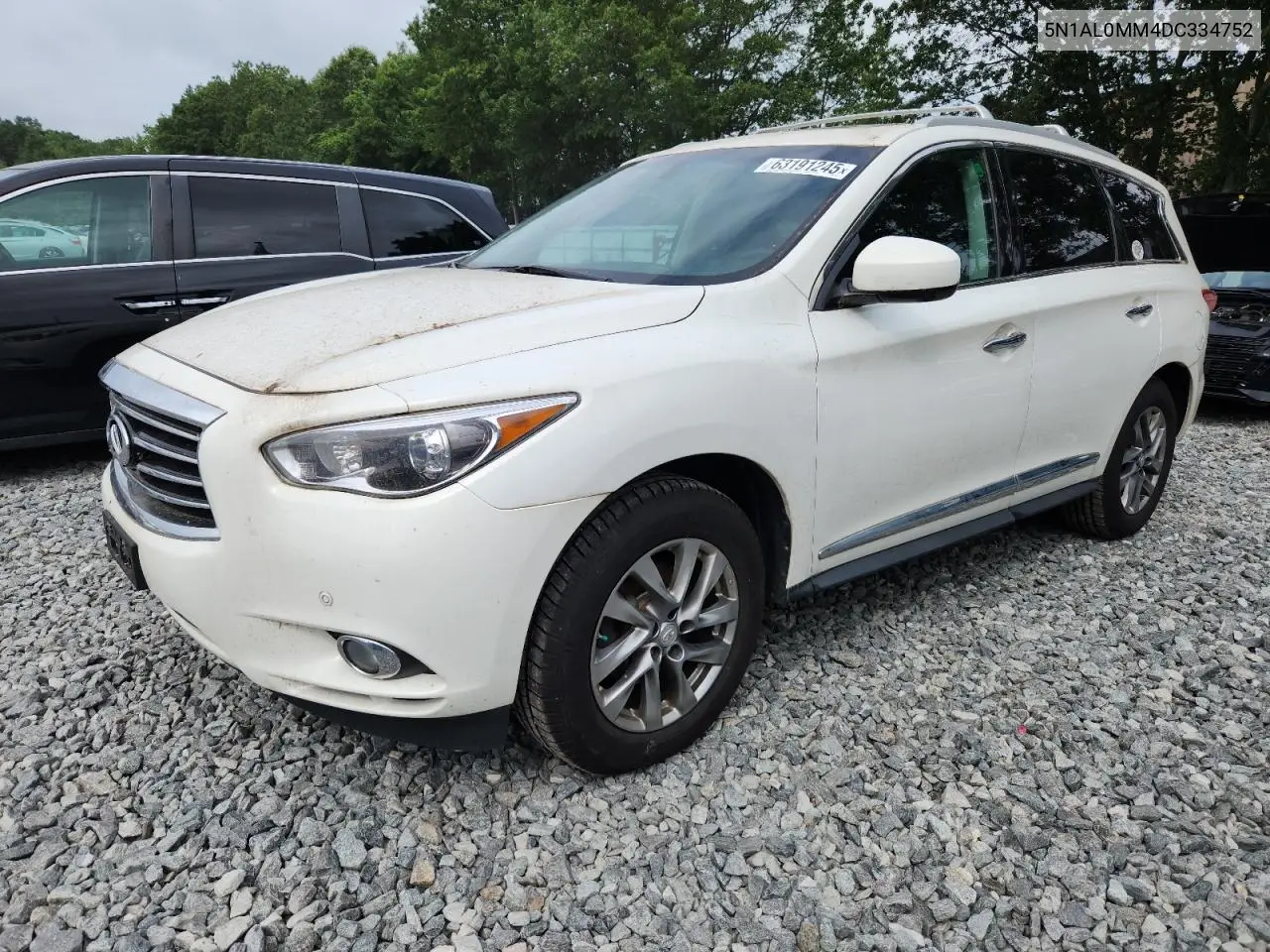 2013 Infiniti Jx35 VIN: 5N1AL0MM4DC334752 Lot: 63191245