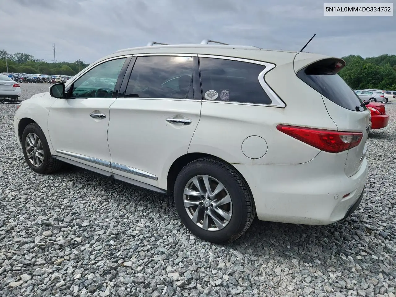 2013 Infiniti Jx35 VIN: 5N1AL0MM4DC334752 Lot: 63191245
