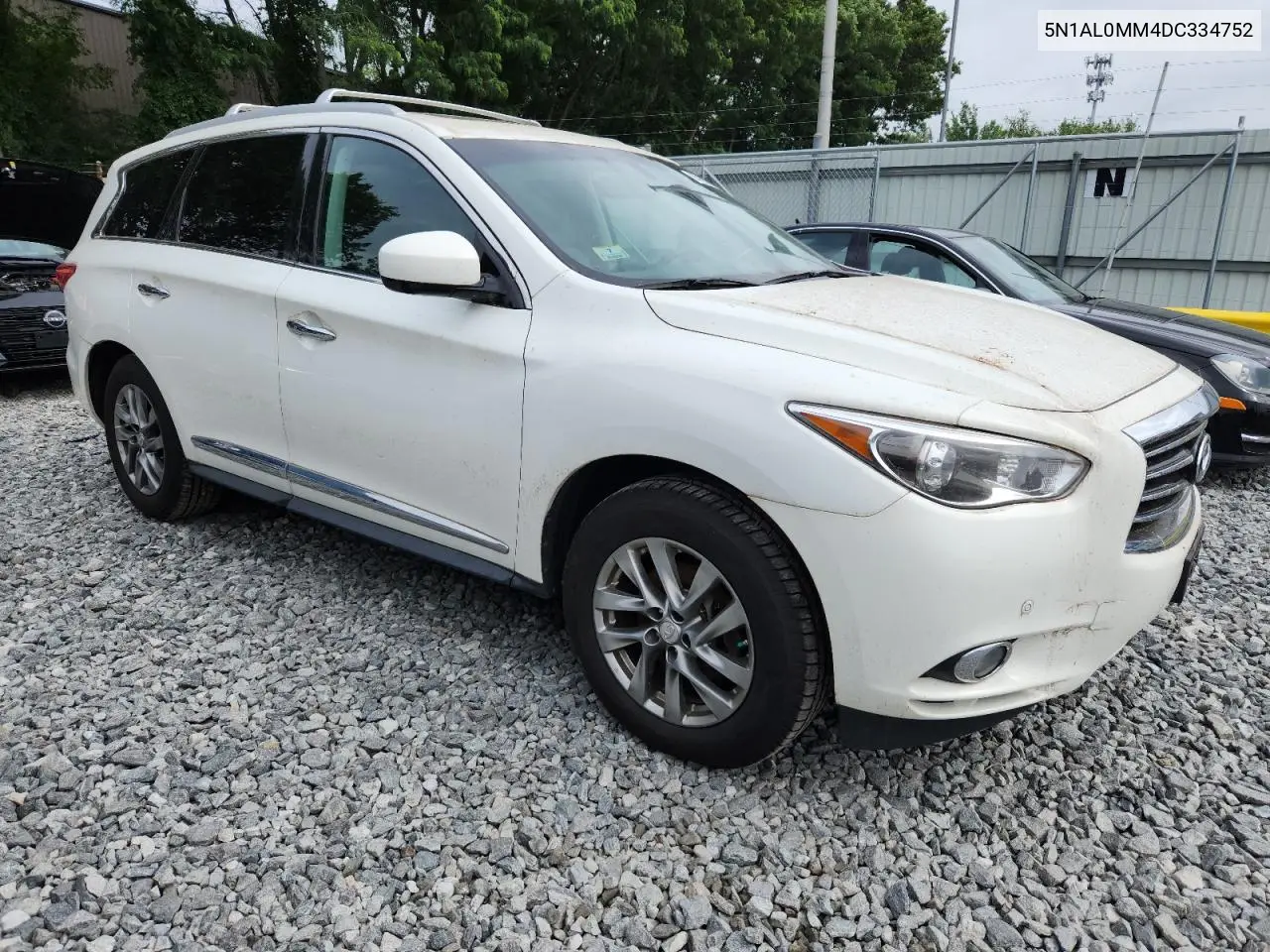 2013 Infiniti Jx35 VIN: 5N1AL0MM4DC334752 Lot: 63191245