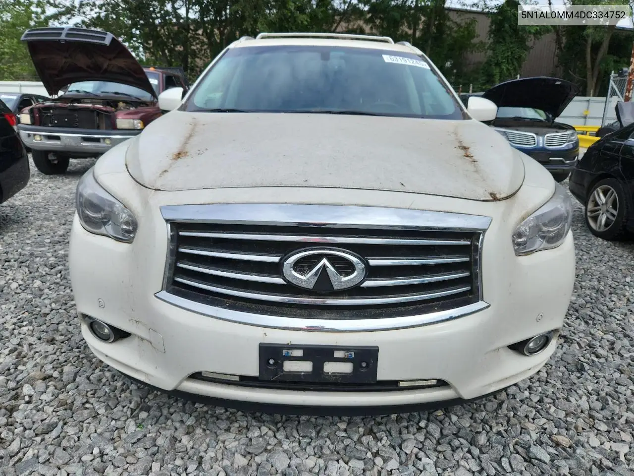 2013 Infiniti Jx35 VIN: 5N1AL0MM4DC334752 Lot: 63191245