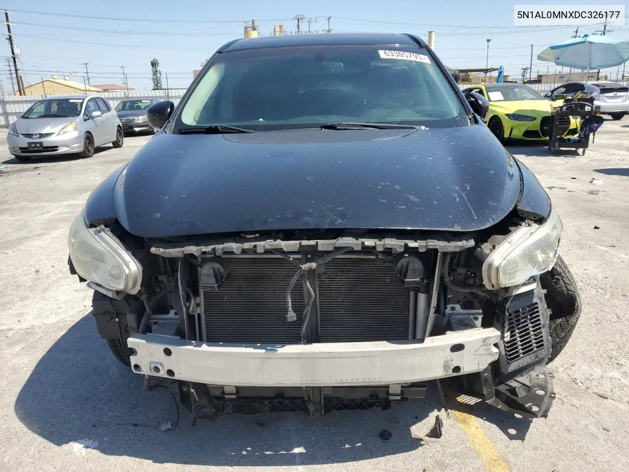 2013 Infiniti Jx35 VIN: 5N1AL0MNXDC326177 Lot: 63305795