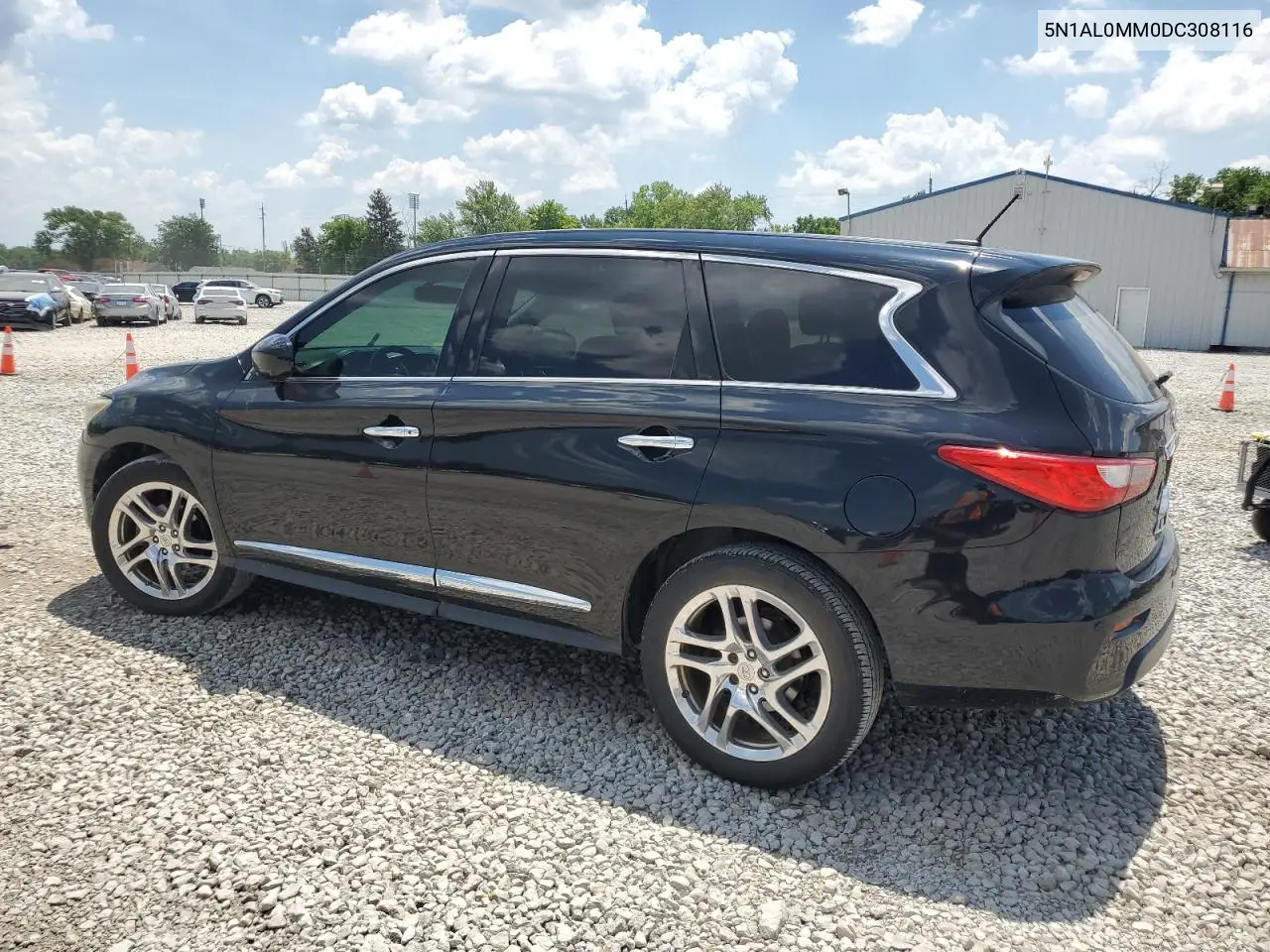 2013 Infiniti Jx35 VIN: 5N1AL0MM0DC308116 Lot: 63454825