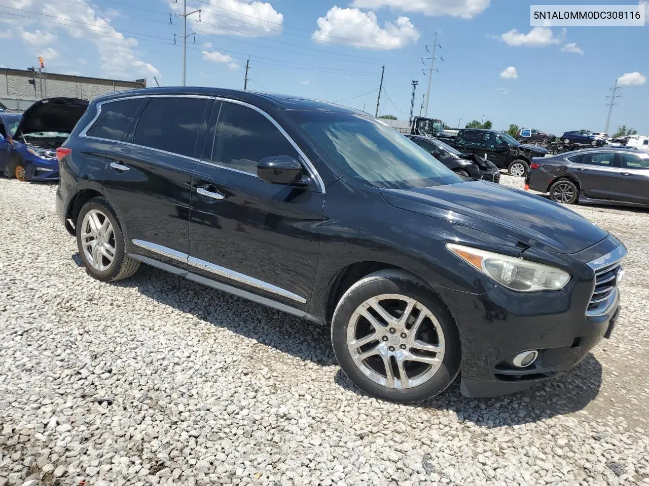 2013 Infiniti Jx35 VIN: 5N1AL0MM0DC308116 Lot: 63454825