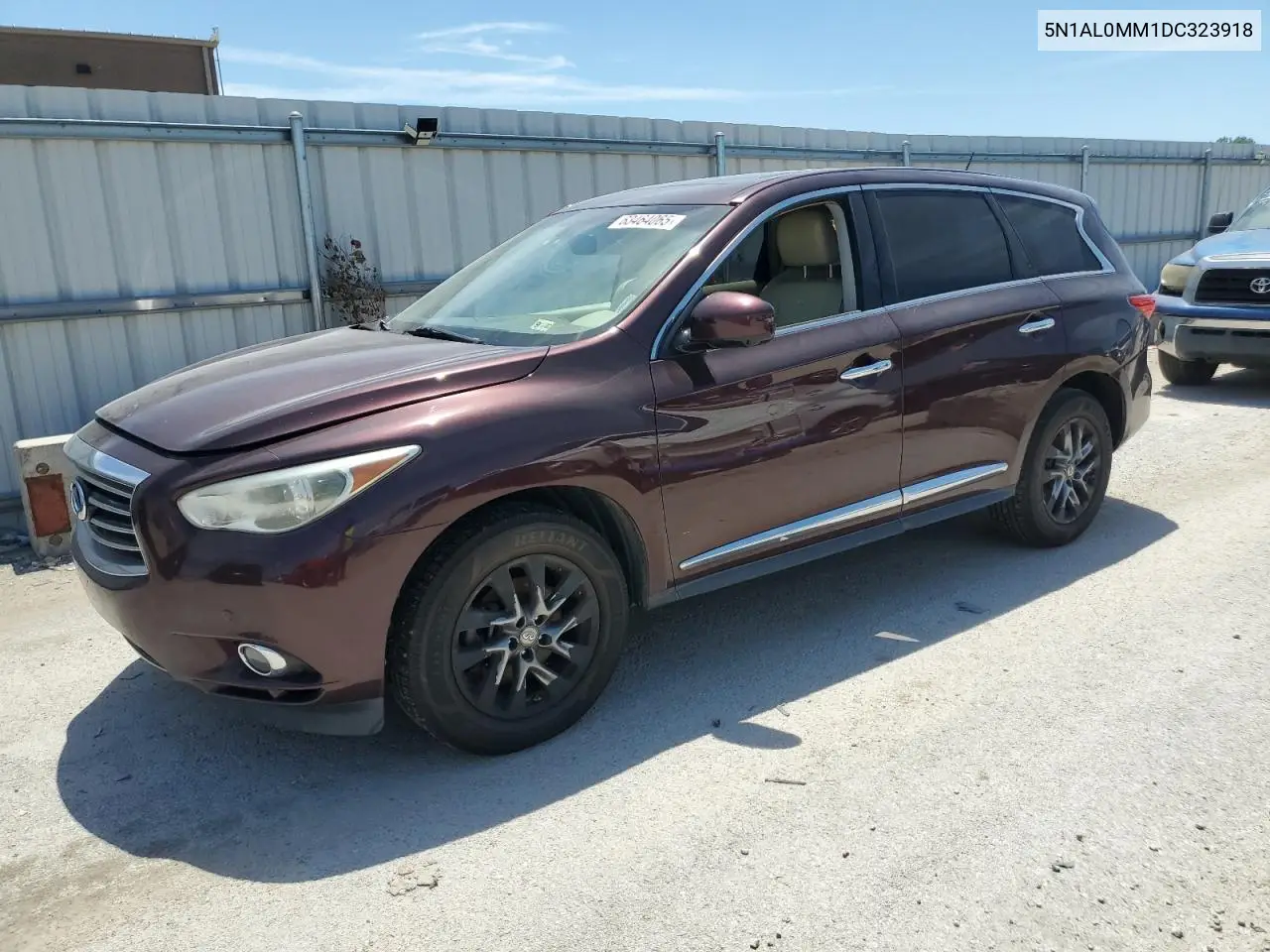 2013 Infiniti Jx35 VIN: 5N1AL0MM1DC323918 Lot: 63464065