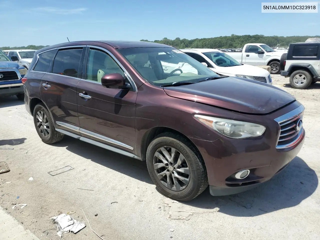 2013 Infiniti Jx35 VIN: 5N1AL0MM1DC323918 Lot: 63464065