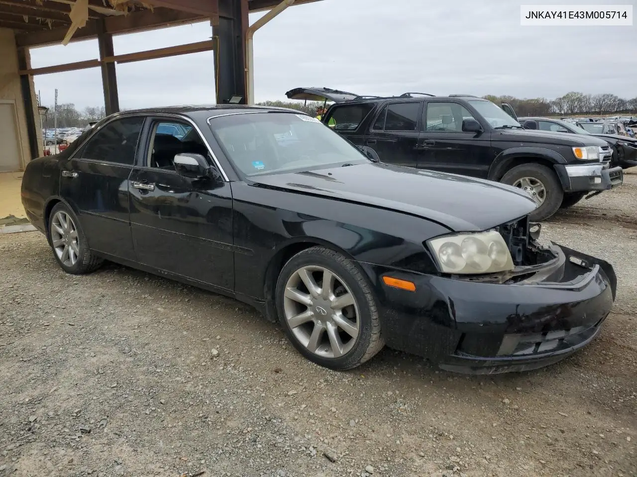 2003 Infiniti M45 VIN: JNKAY41E43M005714 Lot: 49903575