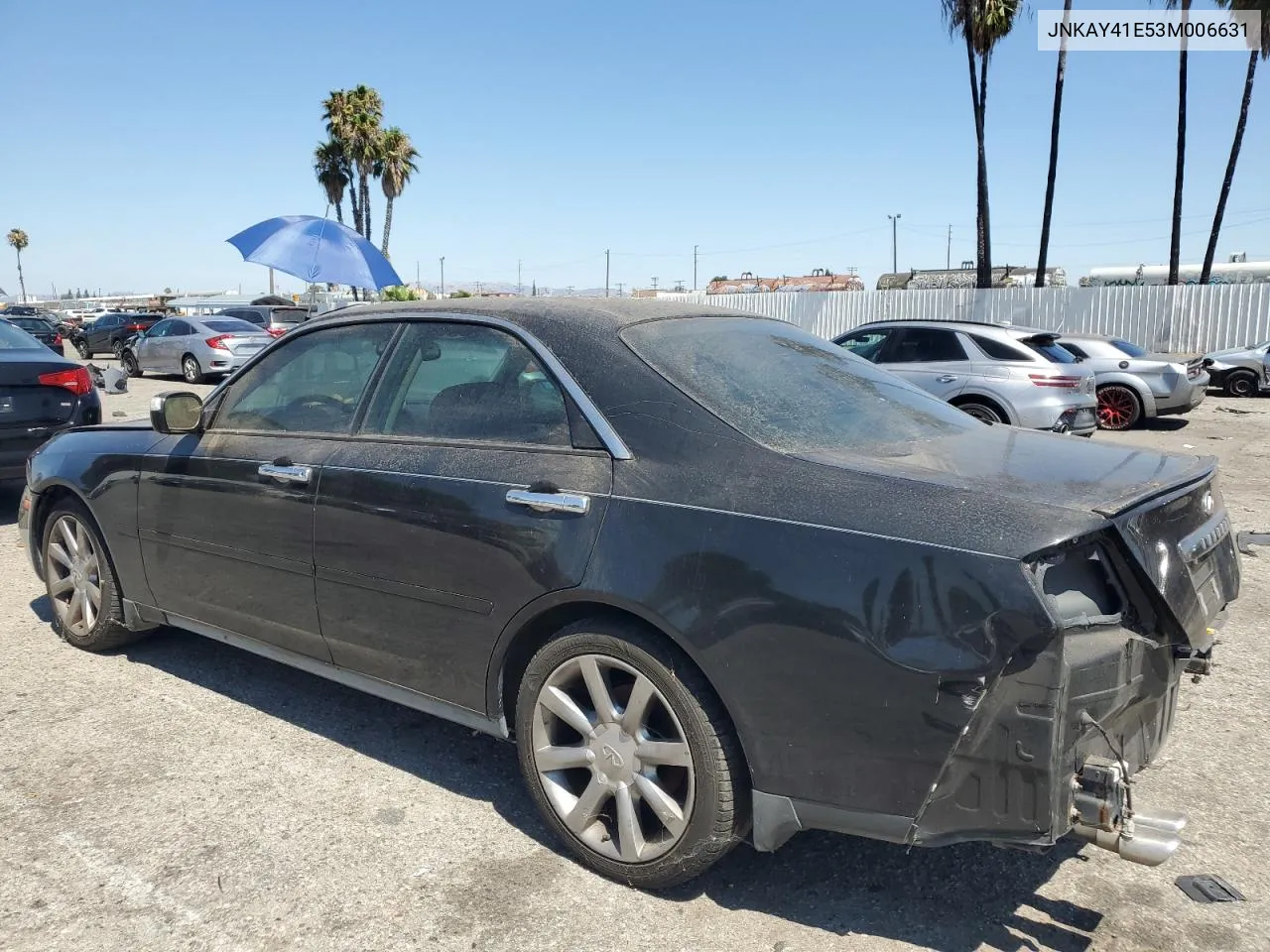 2003 Infiniti M45 VIN: JNKAY41E53M006631 Lot: 57981364