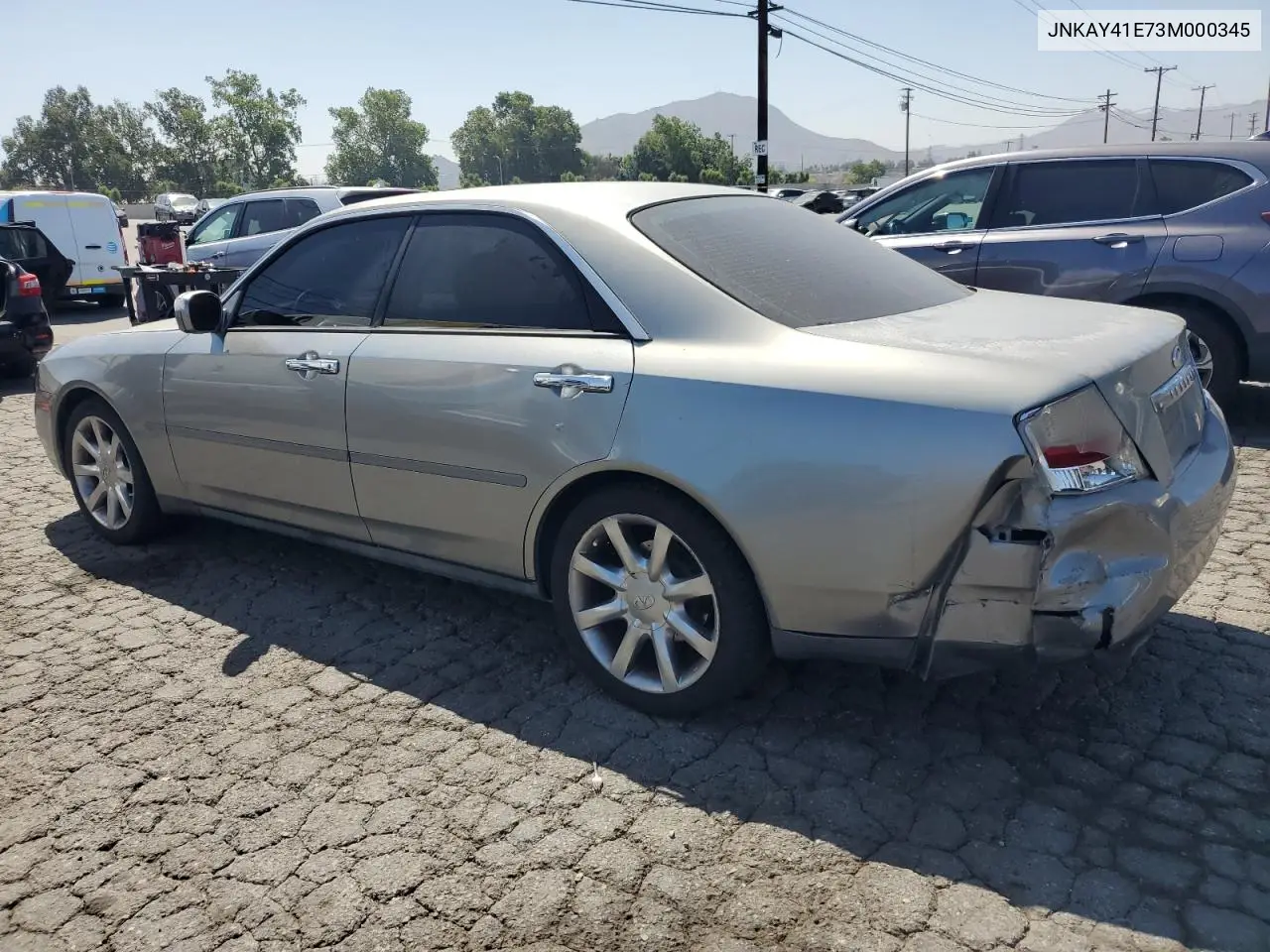 2003 Infiniti M45 VIN: JNKAY41E73M000345 Lot: 58965705