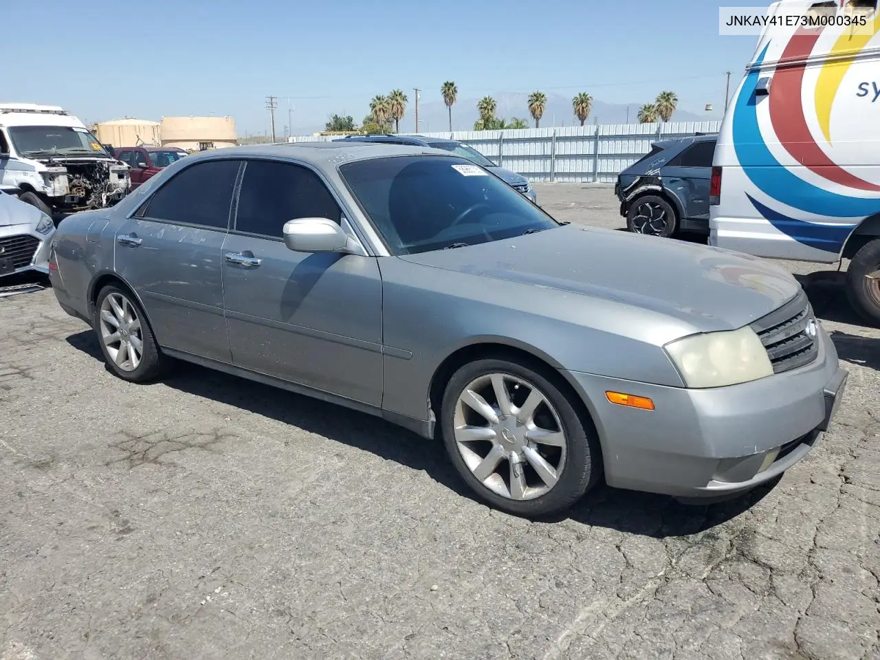 2003 Infiniti M45 VIN: JNKAY41E73M000345 Lot: 58965705