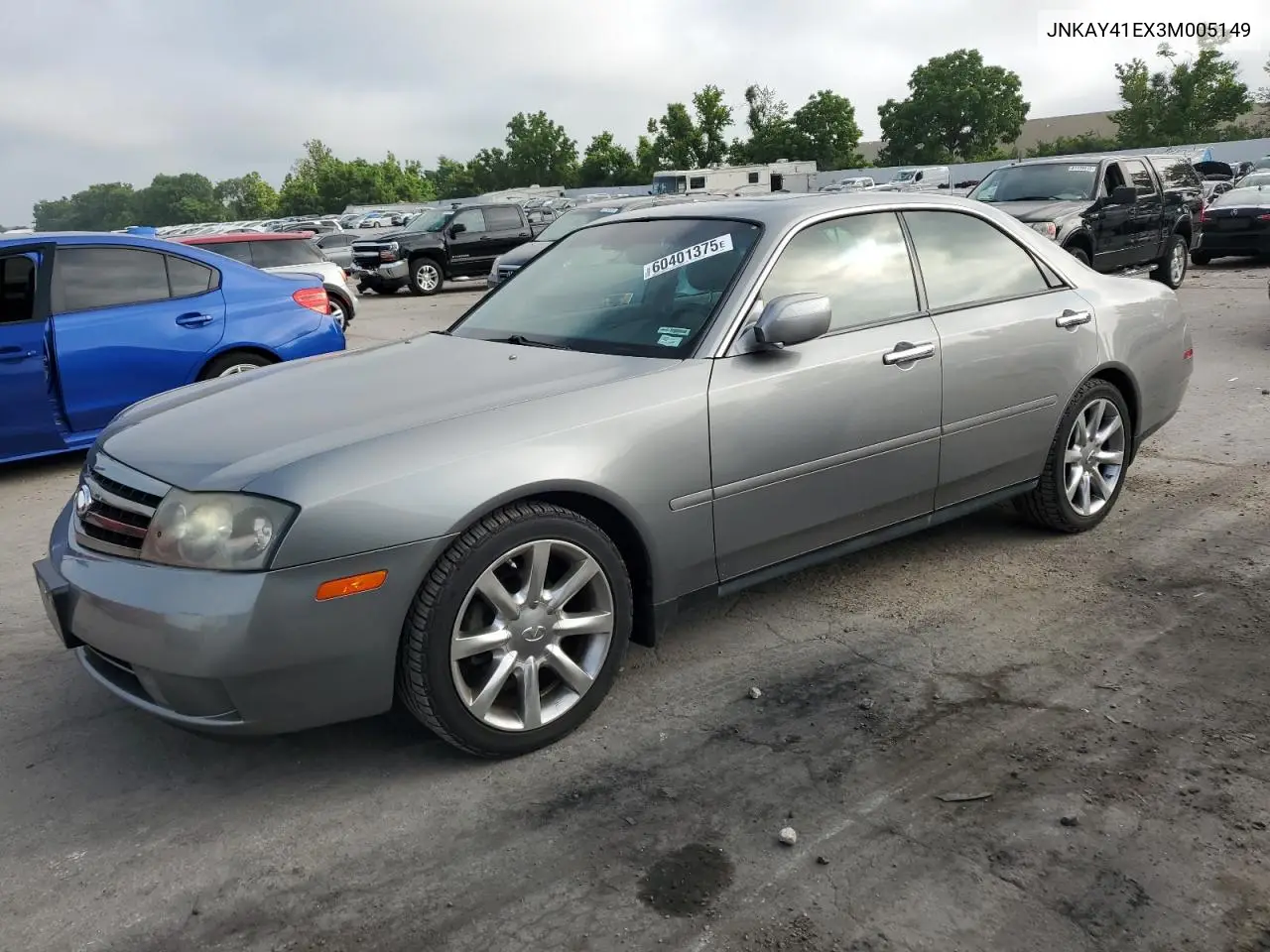 2003 Infiniti M45 VIN: JNKAY41EX3M005149 Lot: 60401375