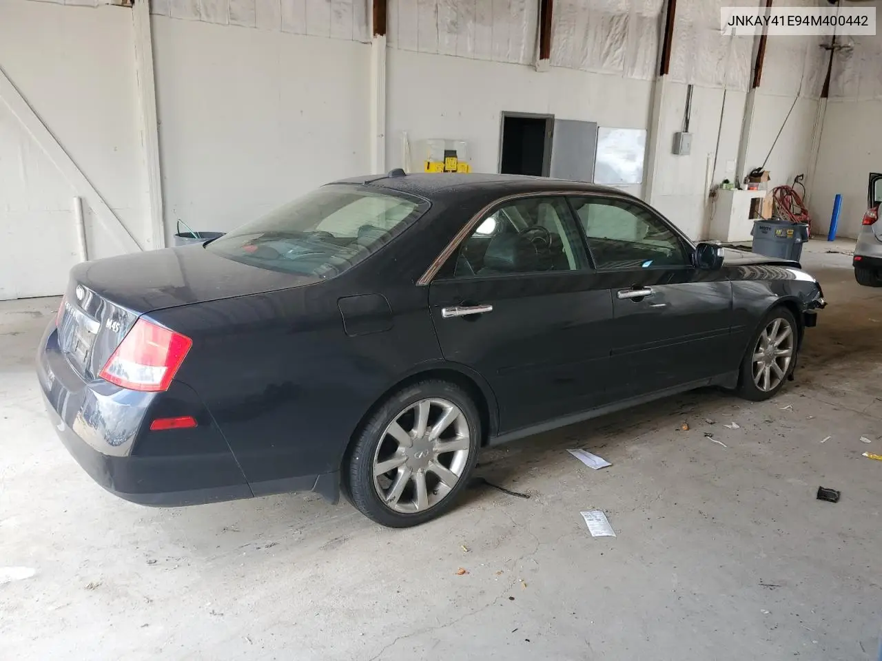 2004 Infiniti M45 VIN: JNKAY41E94M400442 Lot: 57954595