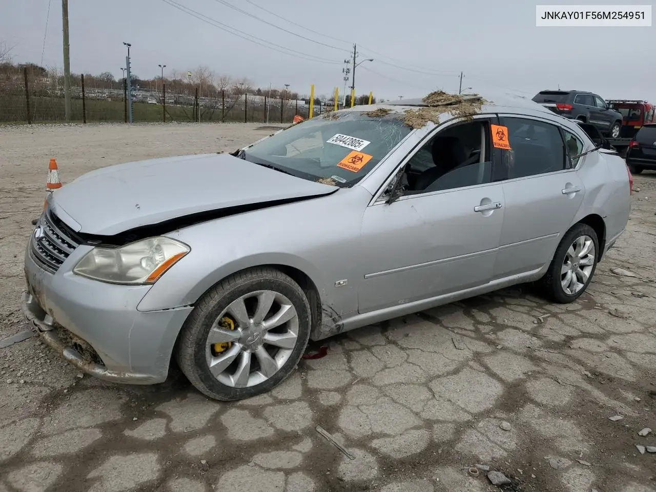 2006 Infiniti M35 Base VIN: JNKAY01F56M254951 Lot: 50442805