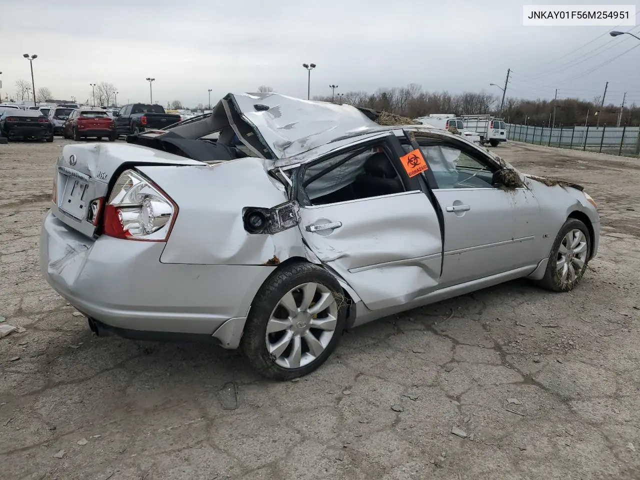 2006 Infiniti M35 Base VIN: JNKAY01F56M254951 Lot: 50442805