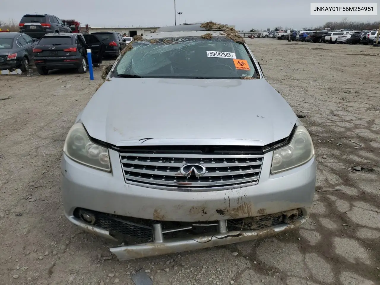2006 Infiniti M35 Base VIN: JNKAY01F56M254951 Lot: 50442805