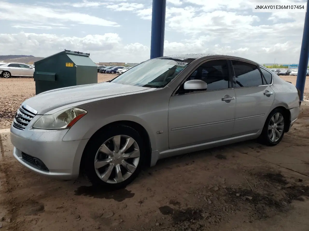 2006 Infiniti M35 Base VIN: JNKAY01E36M107454 Lot: 55515005