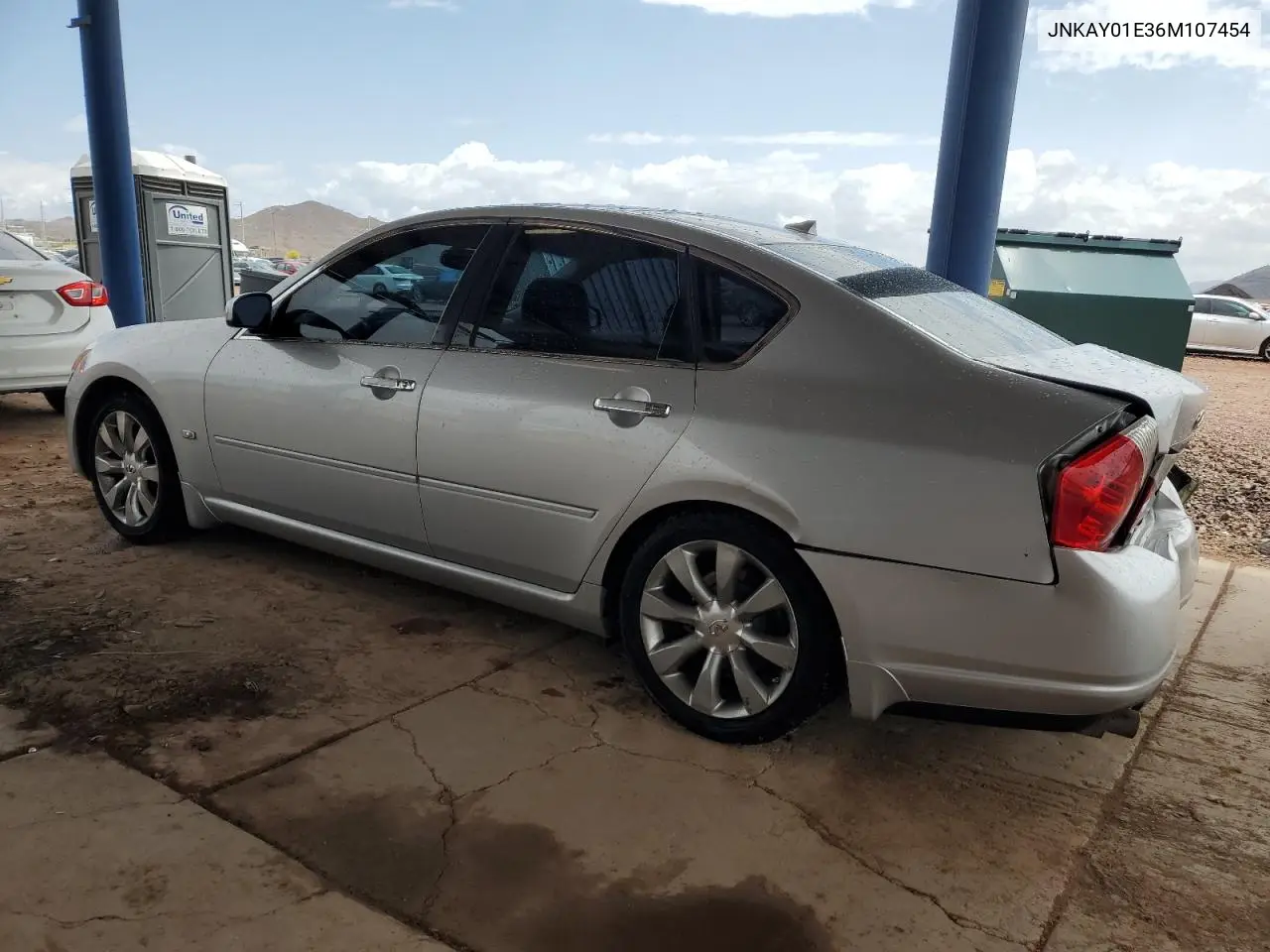 2006 Infiniti M35 Base VIN: JNKAY01E36M107454 Lot: 55515005
