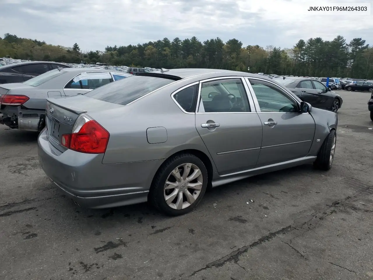 2006 Infiniti M35 Base VIN: JNKAY01F96M264303 Lot: 55586515
