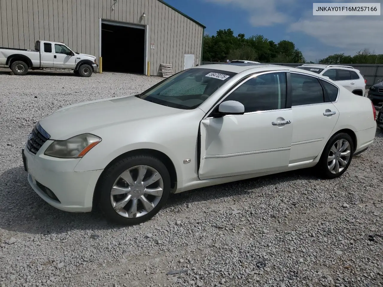 2006 Infiniti M35 Base VIN: JNKAY01F16M257166 Lot: 56470275