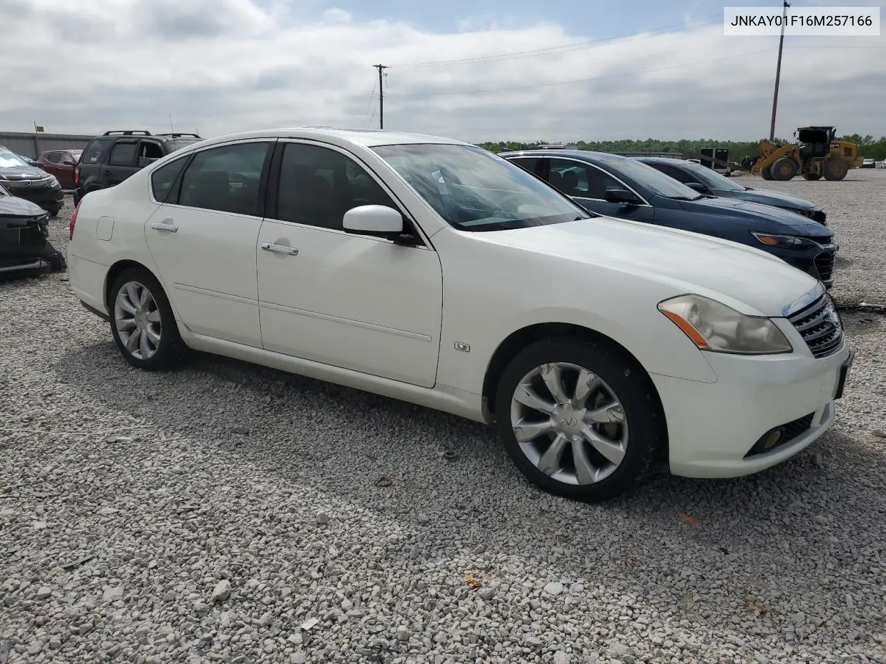 2006 Infiniti M35 Base VIN: JNKAY01F16M257166 Lot: 56470275