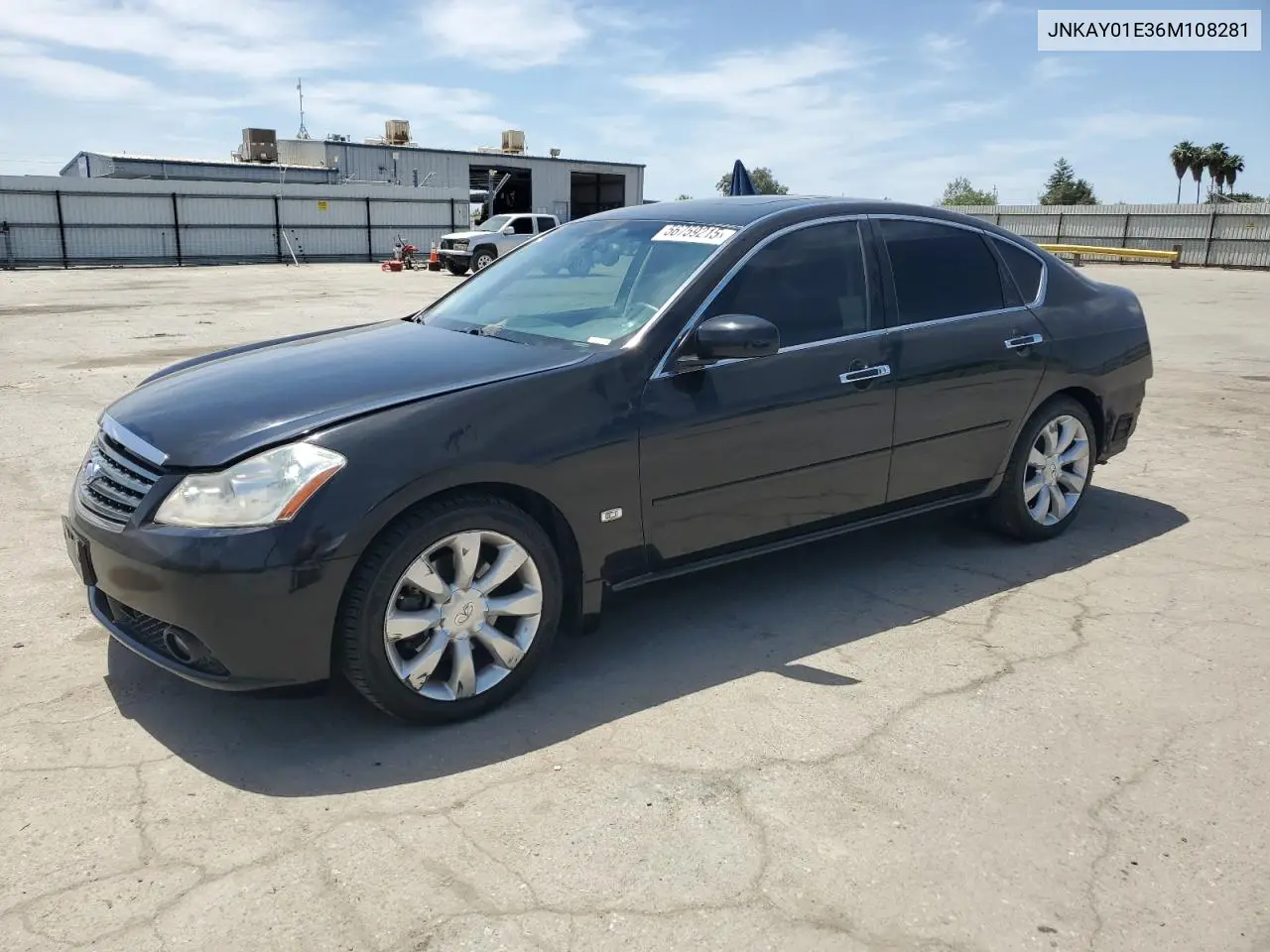 2006 Infiniti M35 Base VIN: JNKAY01E36M108281 Lot: 56759215