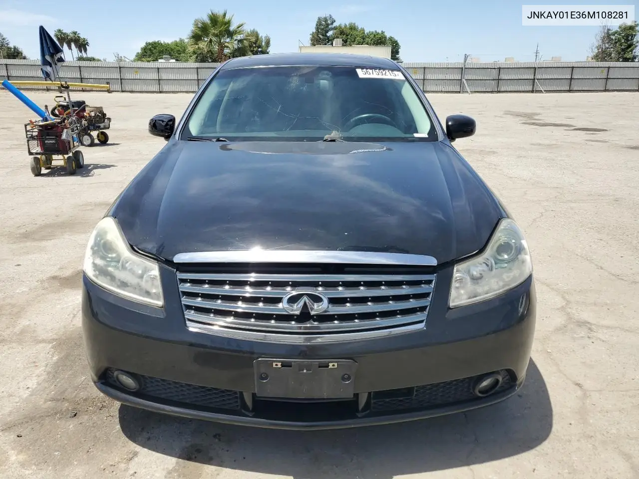 2006 Infiniti M35 Base VIN: JNKAY01E36M108281 Lot: 56759215