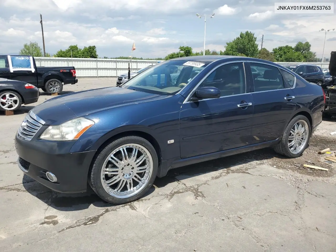 2006 Infiniti M35 Base VIN: JNKAY01FX6M253763 Lot: 59799935