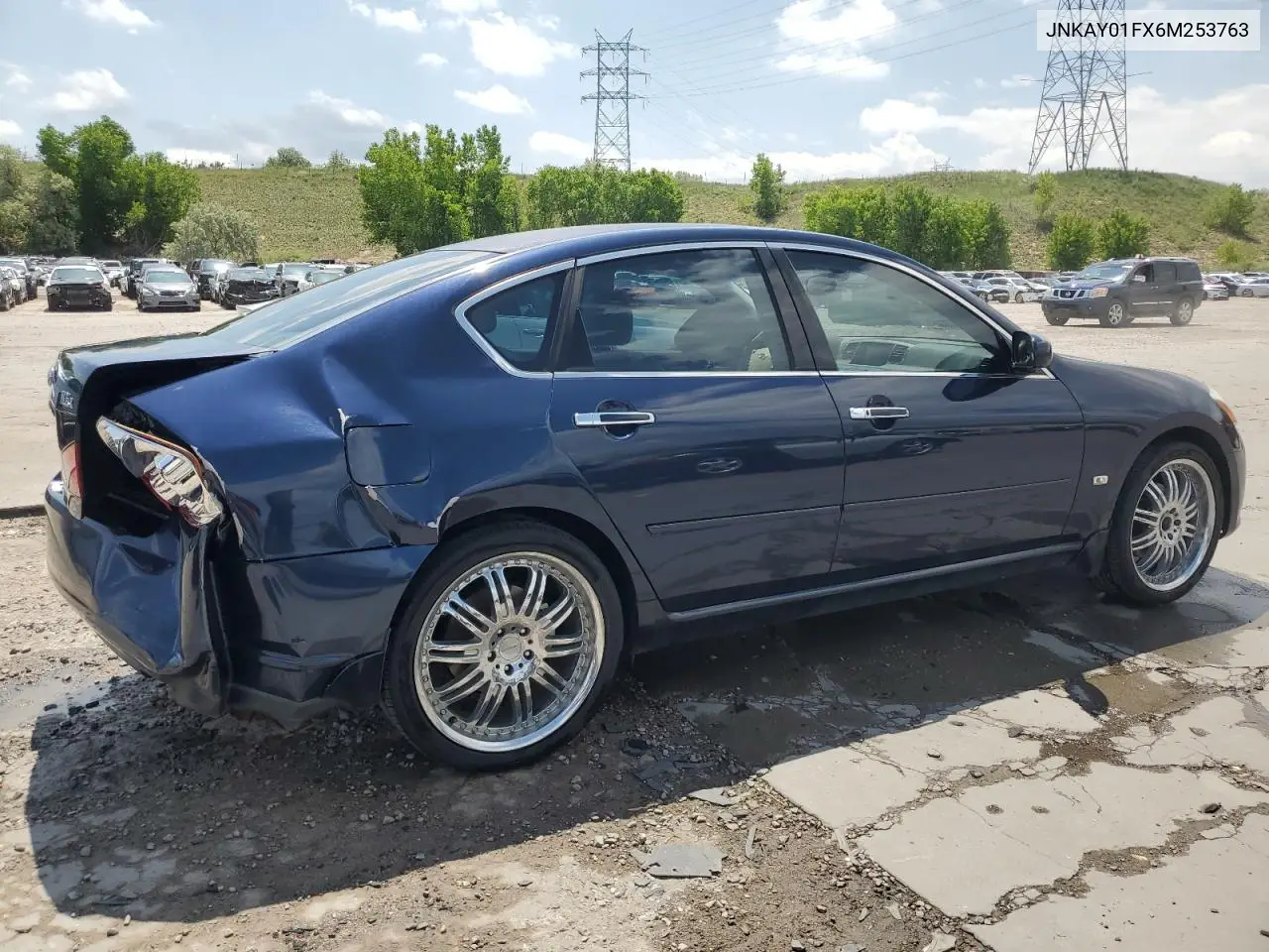 2006 Infiniti M35 Base VIN: JNKAY01FX6M253763 Lot: 59799935