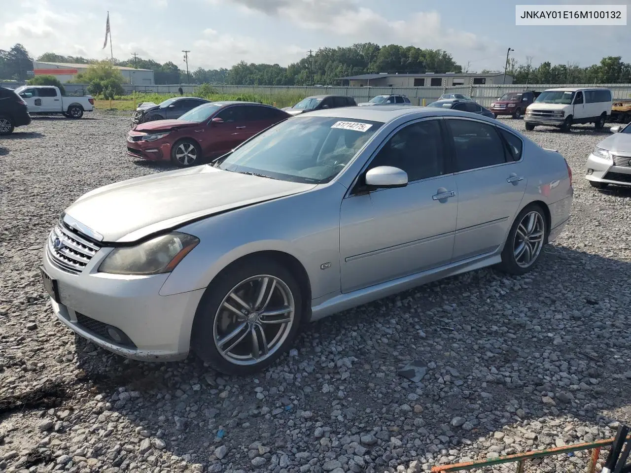 2006 Infiniti M35 Base VIN: JNKAY01E16M100132 Lot: 61214275