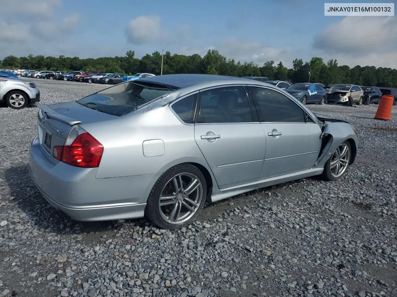 2006 Infiniti M35 Base VIN: JNKAY01E16M100132 Lot: 61214275
