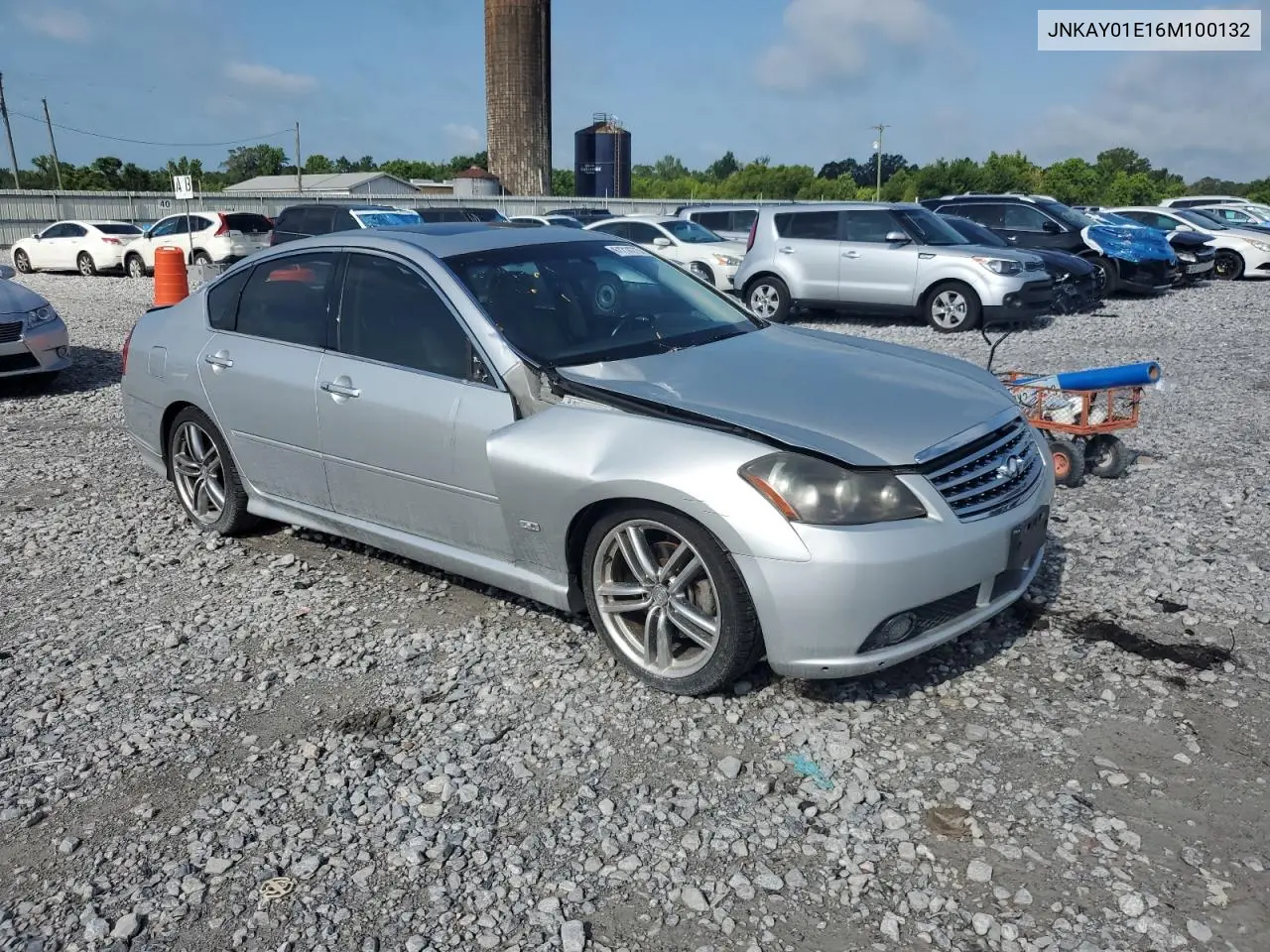 2006 Infiniti M35 Base VIN: JNKAY01E16M100132 Lot: 61214275