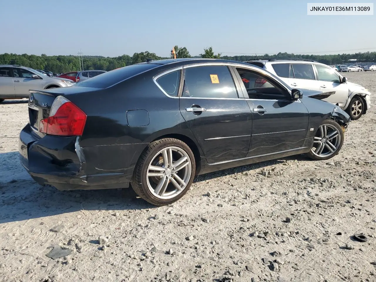 2006 Infiniti M35 Base VIN: JNKAY01E36M113089 Lot: 61920975