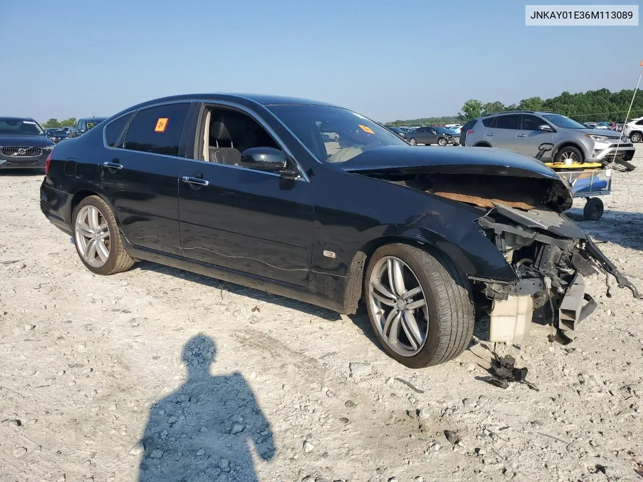 2006 Infiniti M35 Base VIN: JNKAY01E36M113089 Lot: 61920975