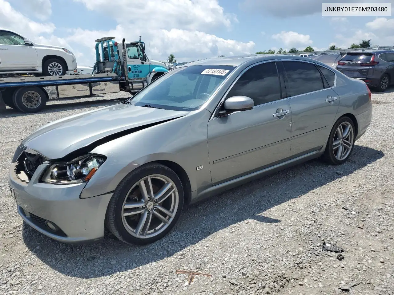 2006 Infiniti M45 Base VIN: JNKBY01E76M203480 Lot: 62130145