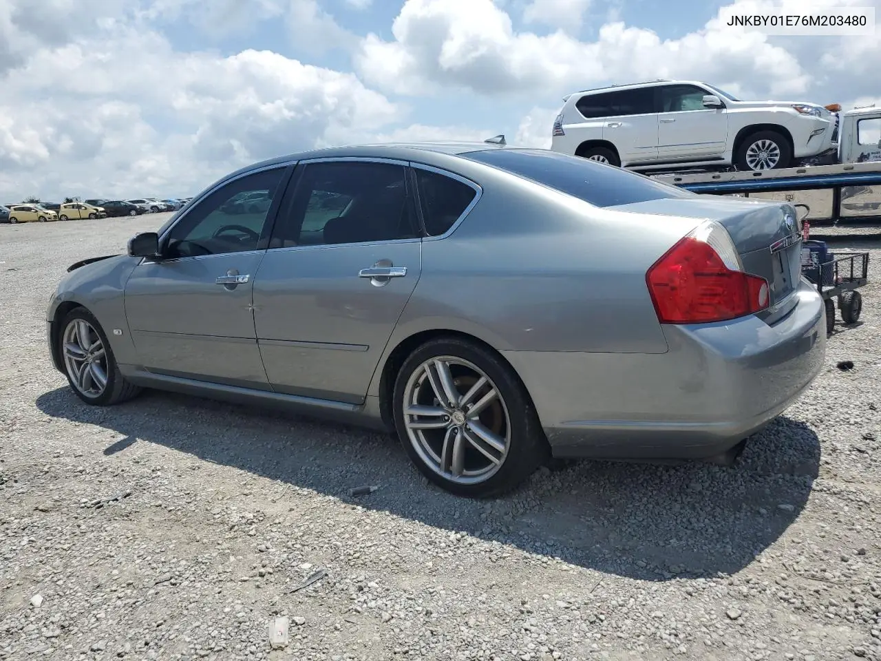 2006 Infiniti M45 Base VIN: JNKBY01E76M203480 Lot: 62130145