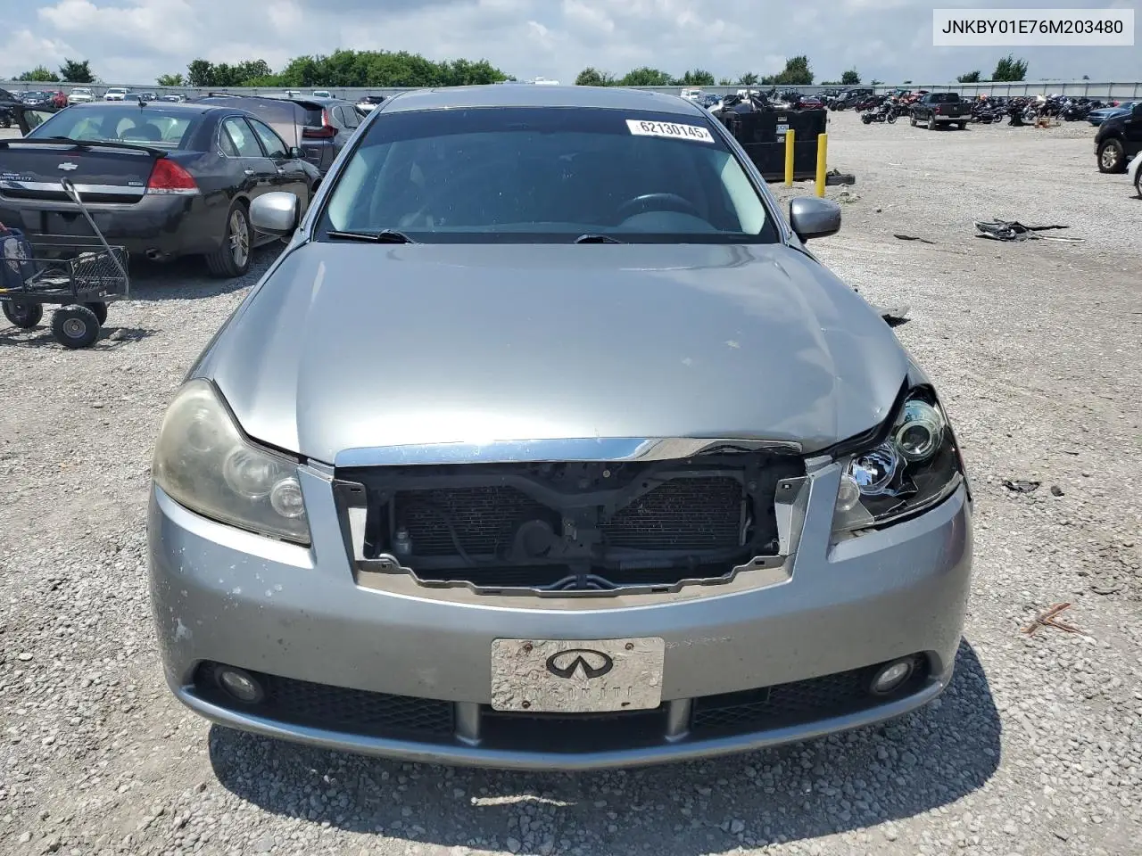 2006 Infiniti M45 Base VIN: JNKBY01E76M203480 Lot: 62130145