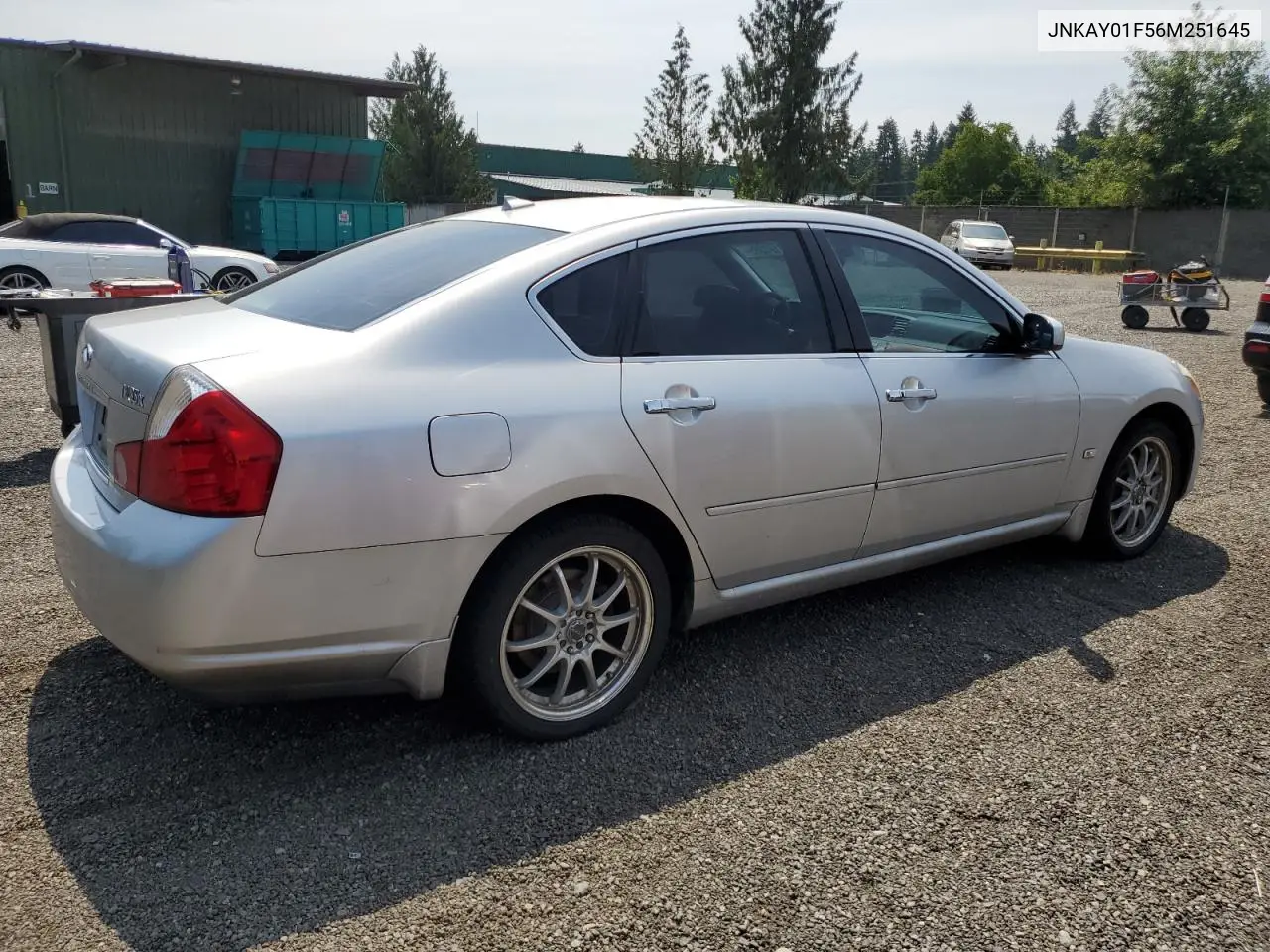 2006 Infiniti M35 Base VIN: JNKAY01F56M251645 Lot: 62197385
