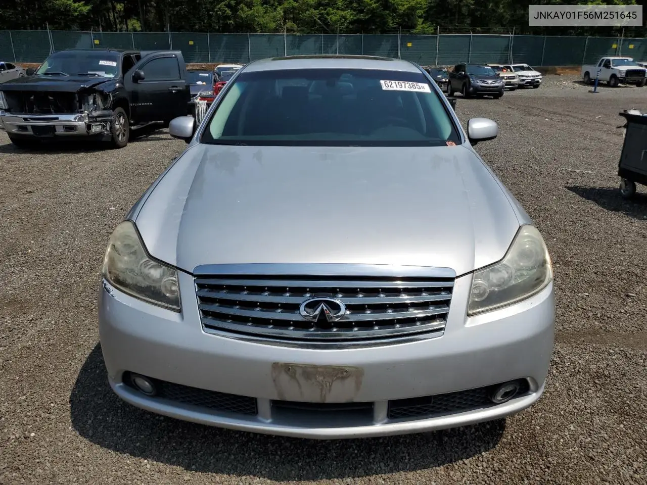 2006 Infiniti M35 Base VIN: JNKAY01F56M251645 Lot: 62197385