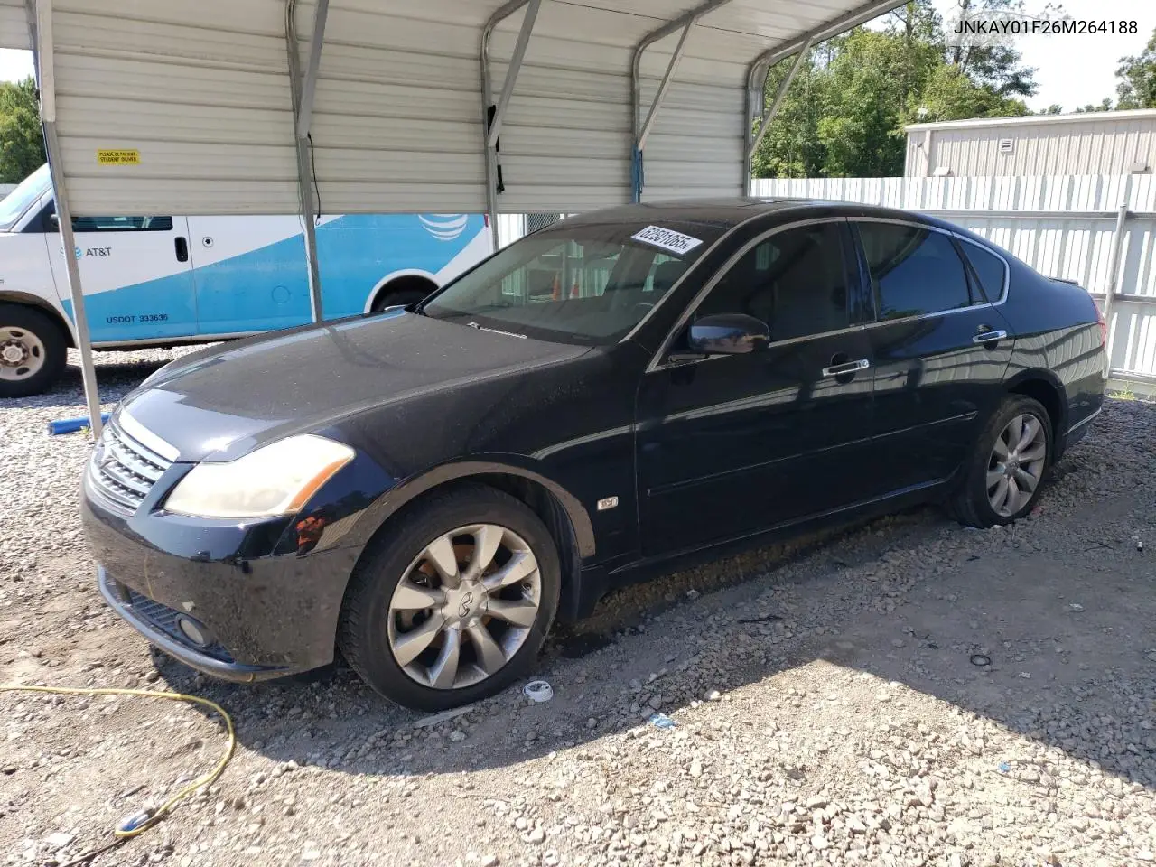 2006 Infiniti M35 Base VIN: JNKAY01F26M264188 Lot: 62501065