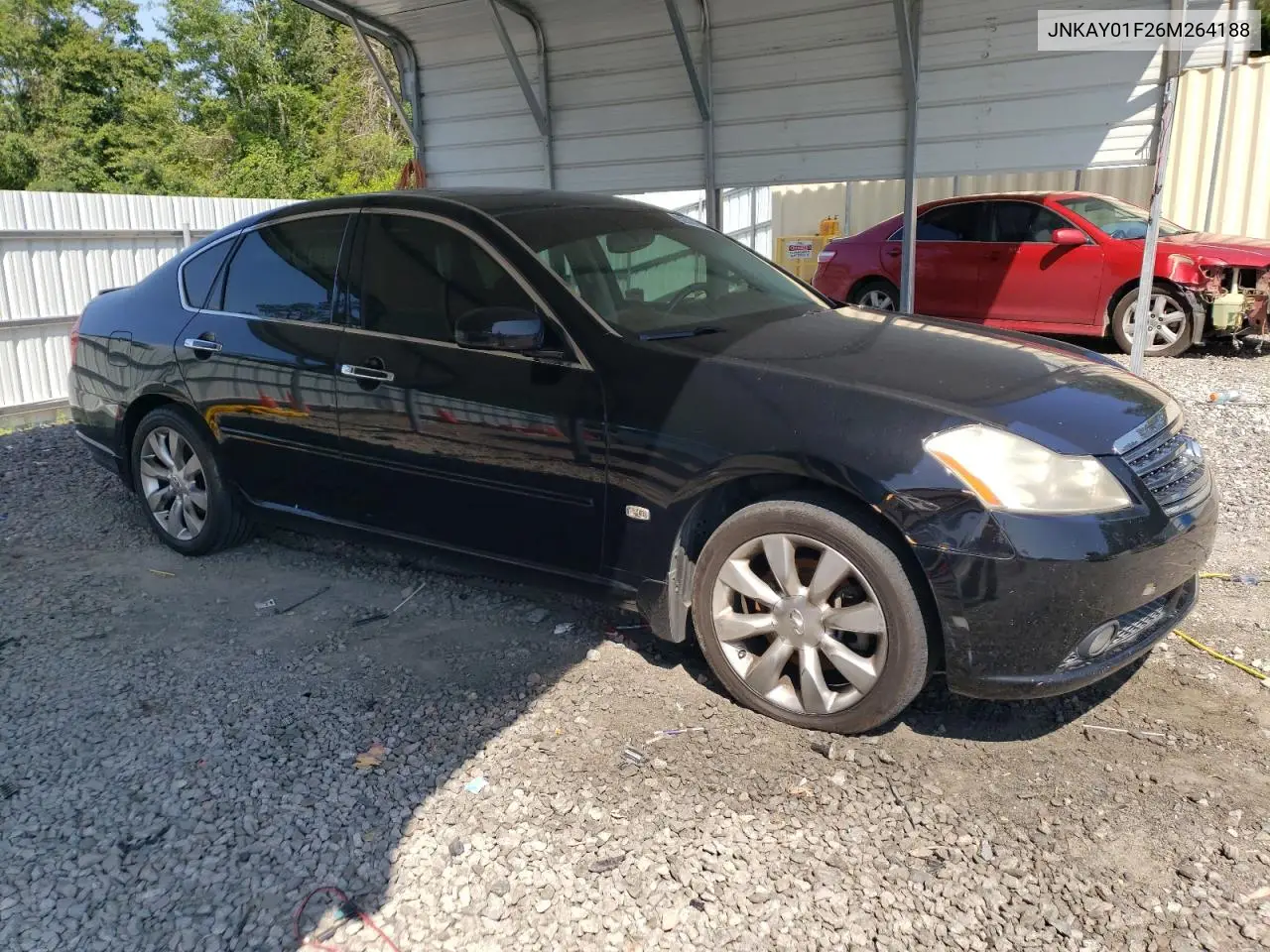 2006 Infiniti M35 Base VIN: JNKAY01F26M264188 Lot: 62501065