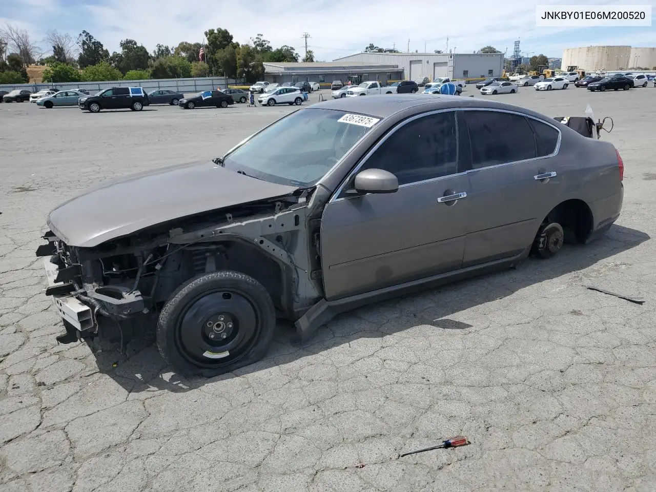 2006 Infiniti M45 Base VIN: JNKBY01E06M200520 Lot: 63673975
